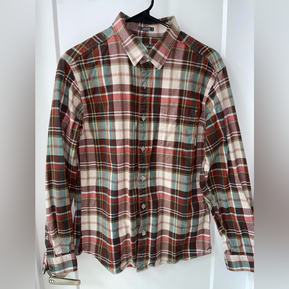 Eddie Bauer Men's Plaid Shirt